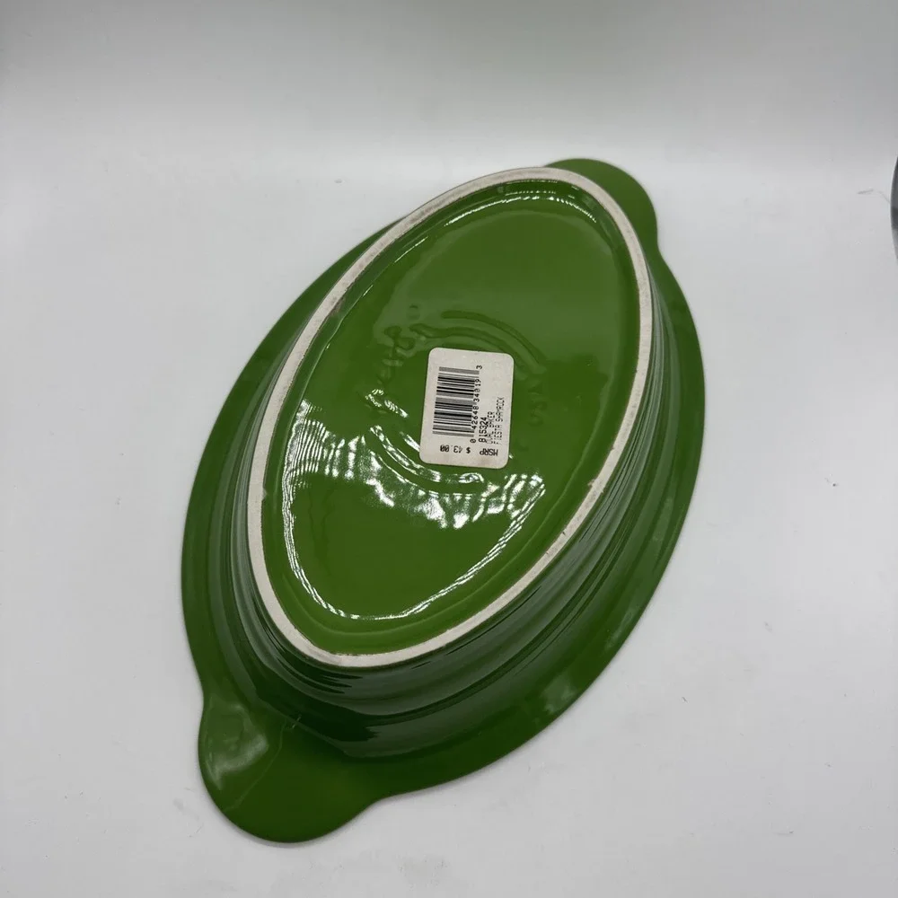 Fiesta Individual Oval Casserole Baker Shamrock
